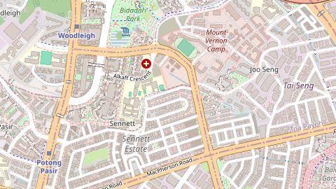 Map of Singapore office area