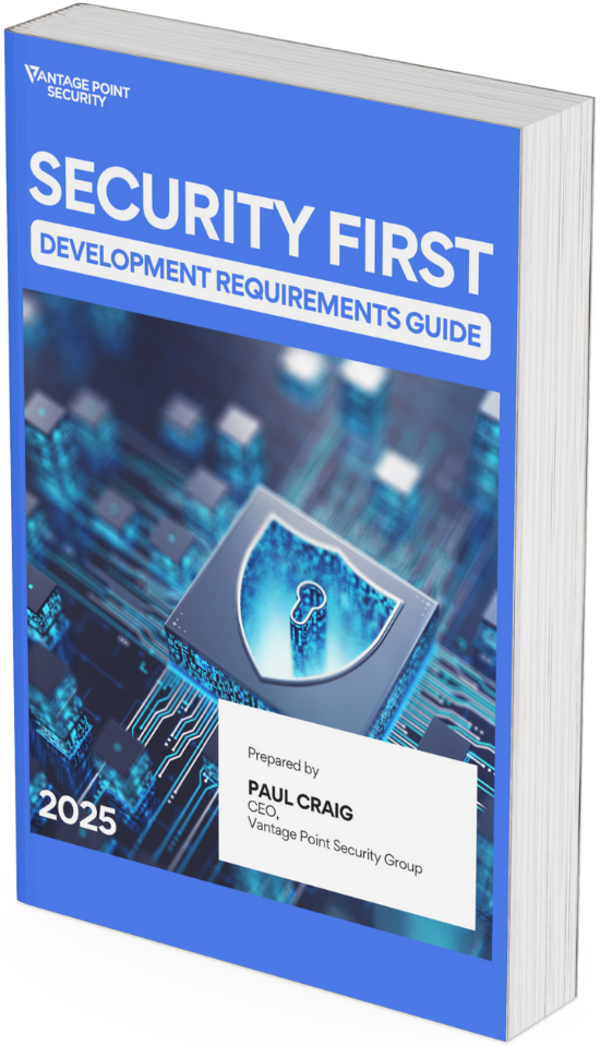 Security First: Mobile Developer Application Requirements Guide 2025, cover