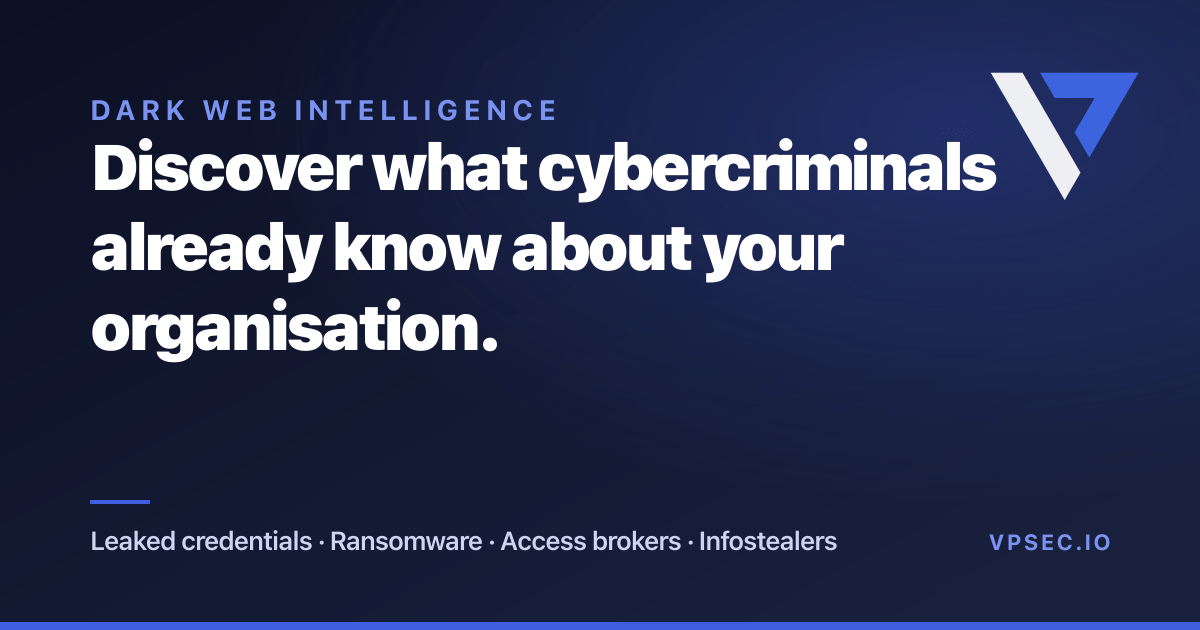 Dark Web Intelligence Assessment | Vantage Point Security